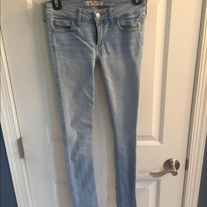 Hollister lt denim skinny jeans